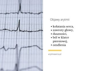 objawy arytmii serca